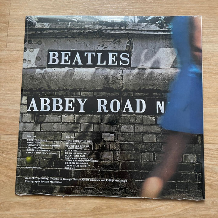 แผ่นเสียง-the-beatles-abbey-road-anniversary-edition-usa-180-gram-remastered-แผ่นเสียงมือหนึ่ง-ซีล