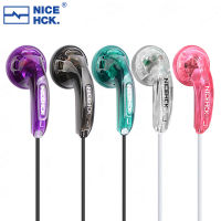 2022 NiceHCK Traceless 3.5มม. Type-C HIFI หูฟังแบบมีสาย15.4มม. ไมโครโฟนแบบไดนามิกหูฟังสเตอริโอเพลงชุดหูฟัง Vido MX500 PK1 IEM...