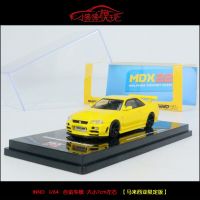 อินโน1:64 NISSAN SKYLINE GT-R R34มาเลเซีย Diecast Expo 2022ชุดสะสมของโลหะผสมหล่อขึ้นรูป