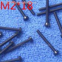 M2x18 black 100pcs Round Head nylon Screw 18mm plastic screw Insulation Philips Screw brand new RoHS compliant PC/board