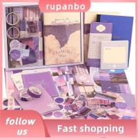 RUPANBO039392692 สัตว์เลี้ยงสำหรับสัตว์เลี้ยง สติกเกอร์ติดผนัง สีม่วงสีม่วง กระดาษ Washi สติกเกอร์ Washi อุปกรณ์ทำสมุดภาพ สติกเกอร์ที่สวยงาม ดีไอวาย