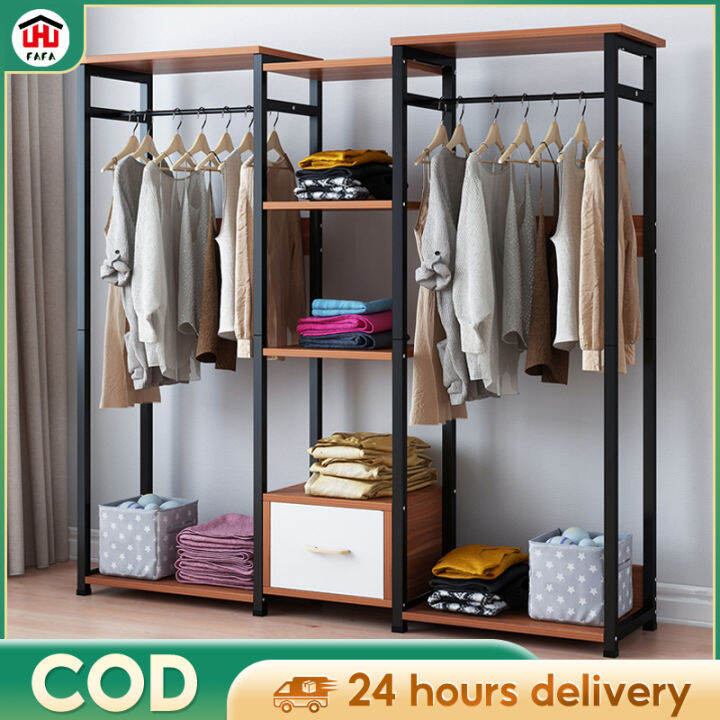 Clothes Hanging Rack Clothes Rack Coat Racks & Umbrella Stands Open ...