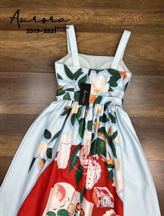 เดรสลวดลายสวยโดดเด่น-สวยเกร๋ดูดีมีระดับ-ผ้าหนานุ่มทุกการสัมผัส-งานมีเทคเจอร์ในตัว-สวยสะดุดตา-ใส่ได้ทุกโอกาส-อกเสริมฟองน้