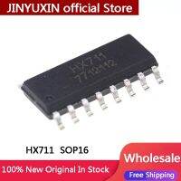 โมดูล SOP16 SMD HX711ของแท้ใหม่10-100ชิ้นโมดูลโฆษณาที่แม่นยำ24บิตสำหรับจัดส่งฟรีขายส่งโหลดเซลล์ชิป IC