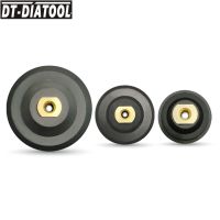 1pc Dia 3 4 5 Rubber based Back Pad for Diamond Polishing Backer Pads Sanding Discs Backing Holder with M14 or 5/8 Thread