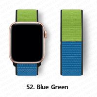 ห่วงไนลอนสำหรับสายคาด Apple Watch 44มม.40มม.IWatch 38มม.42มม.สายรัดข้อมือกีฬาเข็มขัดสร้อยข้อมือนาฬิกา Apple 5 3 4 6 SE