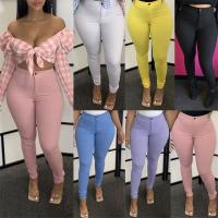 7 colors women Long pants fashion high stretch Skinny pants sexy slim pencil pants female clothing S-3XL drop shipping