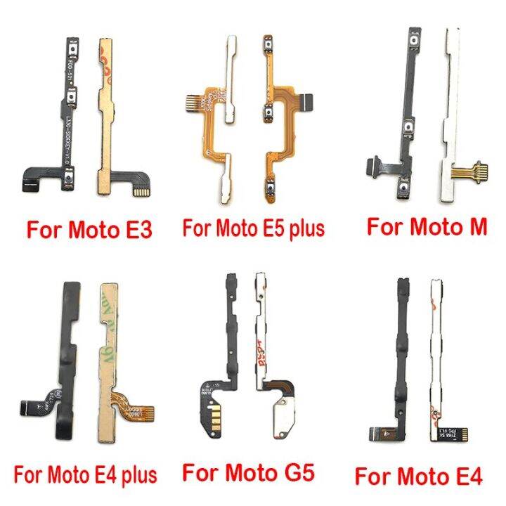 hot-sale-anlei3-g5s-g5สำหรับ-motorola-moto-yone-g-สไตล์-g6-e5-g4-g9-e7บวกการเล่นพลังงานหนึ่งฟิวชั่นพวกปริมาณเปิดและปิดคีย์ด้านข้างสายเคเบิลงอได้ปุ่ม