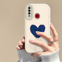 เคส Vivo Y19 Case  heart of a peach heart leather ซิลิโคนนุ่มกล้องหน้าเต็มหน้า ป้องกันกล้อง กันกระแทก ฝาหลัง