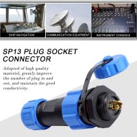 【จัดส่งฟรี】IP68 SP13 2Pin/3Pin/4Pin/5Pin/6Pin/7Pin/9Pin กันน้ำปลั๊ก Socket Connector