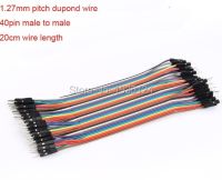 2.54mm wire diameter 2.54 pitch 40 Pin Dupont Wire Cable Connector 20cm male to male Line Jumper Wire 1p-1p