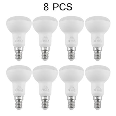 CarCool 8Pcs R50 LED โคมไฟ E14ฐาน5W AC85-265V ประหยัดพลังงาน LED หลอดไฟ Super Bright Spotlight หลอดไฟสำหรับ Home Office