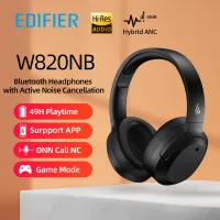 EDIFIER W820 NB หูฟังไร้สายบลูทูธตัดเสียงรบกวน Hi-Res Audio Hybird ANC Type-C Fast Charging Bluetooth V5.0