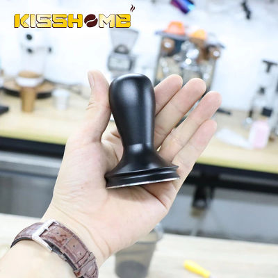 5858.5MM Aluminum Alloy Handle Coffee Tamper Ultra-thin 304 Stainless Steel Base Powder Hammer Barista Coffee Accessories