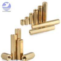 10PCS M3 female Female Brass Standoff Spacer M3 (4-60) Copper Hexagonal Stud Spacer Hollow Pillars m3*4-60mm