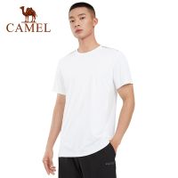 ↯Camel เสื้อยืดกีฬา กันแดด แขนสั้น แห้งเร็ว ใส่ออกกําลังกาย วิ่ง ทรงหลวม สําหรับผู้ชาย