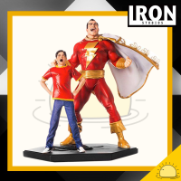 Shazam : DC Comics Series #2 Shazam Deluxe 1/10 Art Scale Statue By Iron Studios 7.5 นิ้ว งานปั้น ของเล่นของสะสม