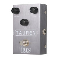 IRIN Overdrive Guitar Effect Pedal Mini Effector Guitar Effect Processor Pedal &amp; Volume Tone Gain Controls สำหรับกีตาร์ไฟฟ้า