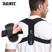 AOLIKES Back Posture Corrector Corset Clavicle Spine Posture Correction Adjustable Support Belt Pain Relief Traine Spine Posture