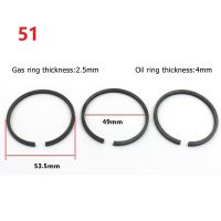 +【‘ 3Pcs Air Compressor Piston Ring Pneumatic Parts For 42/47/48/51/52/65/90/95/100Mm Cylinder Hardware