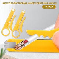 2Pcs Wire Stripper Crimper Pliers Cutting Tool Mini Portable Electrician Cable Stripping Wire Cutter Repair Tool Accessories