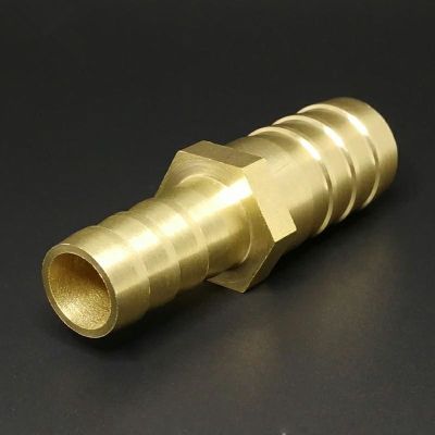 4mm 5mm 6mm 8mm 10mm 12mm 14mm 16mm 18mm 20mm 2 Way Straight Hose Barb Brass Pipe Fitting Reducer Coupler Connector