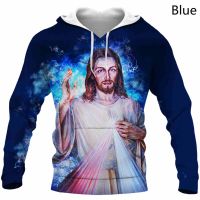 2023 style Newest God! The cross  about Jesus Love Everone Christian 3D men hoodies，can be customization