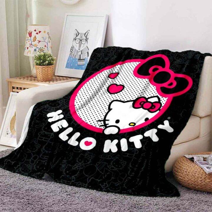 anime-cartoon-hello-kitty-cute-blanket-office-nap-sofa-childrens-air-conditioning-flannel-soft-keep-warm-can-be-customized-8