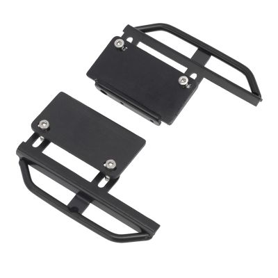 2 PCS Metal Pedal Rock Sliders Side Pedal for 1/24 Axial SCX24 Deadbolt C10 JLU Gladiator Wrangler Bronco RC Crawler Car