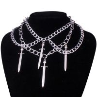 【CC】 Kpop Accessories Pendants Necklace Multilayer Chains Statement Choker Women  39;s Jewelry Best Friend