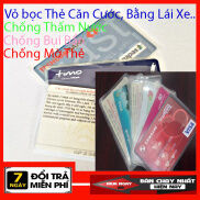 Combo 4 Túi đựng thẻ căn cước công dân, bằng lái xe, ATM, Card visit