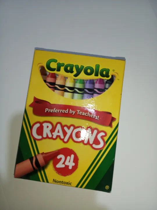 24 COLOR CRAYONS CRAYOLA | Lazada PH