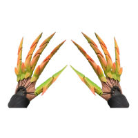 Articulated Finger Extensions Fits All Finger Sizes For Halloween Party Cosplay Costume