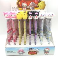 【6】 ins Sanrio anime silicone bullet pencil Kulomi writing pen Melody big ear dog Pacha free of cutting