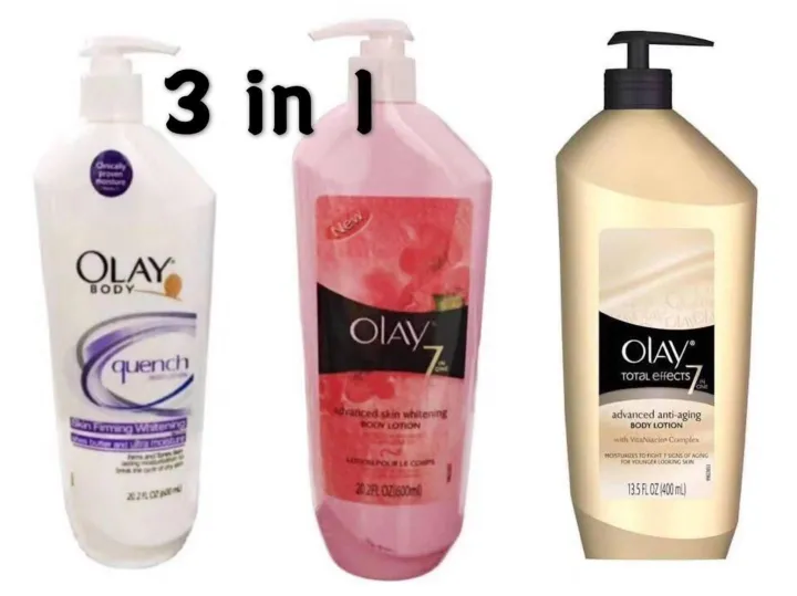 ( 3 in 1 ) Olay AntiAging Body Lotion (with VitaNiacin Complex) 600ML