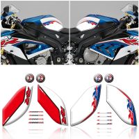 เทมสำหรับรถ BMW S1000 S1000RR RR 2015 2016 2017 2018ถังกันลื่น3D สติ๊กเกอร์ติดผนังป้องกันเข่าก๊าซด้านข้าง S1000 Rr