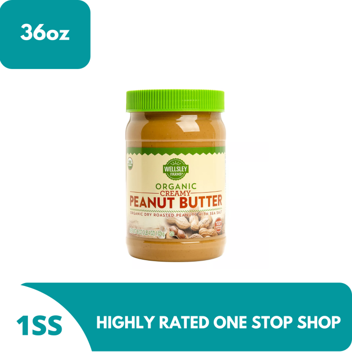 Wellsley Farms Organic Creamy Peanut Butter 36oz Lazada PH