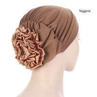 Headwrap Easy to Wear Ultra-soft Polyester Knot Pre-Tied Bonnet for Women