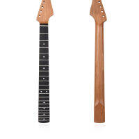 21Frets คอกีตาร์ไฟฟ้าเมเปิ้ลคั่ว9.5 ”-รัศมีวงไม้ชิงชัน Fretboard หมุดหลุม8Mm ปรับได้ก้านอุปกรณ์เสริม