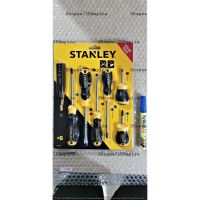 【เก่าฮาร์ดแวร์】 Stanley ชุดไขควง6ชิ้นพร้อมเครื่องทดสอบ