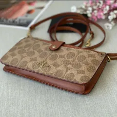 NWT) COACH - Mini Serena Crossbody In Signature Canvas 2628, Luxury, Bags &  Wallets on Carousell