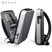 BANGE High Quality Ultra-thin Hard Shell Men Fashion Backpack TSA Smart