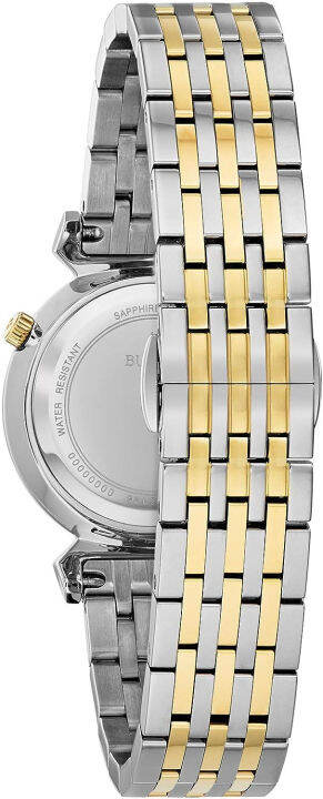 bulova-classic-quartz-ladies-watch-stainless-steel-two-tone-model-98l264