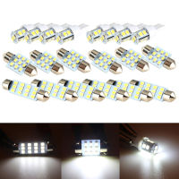 ไฟ LED สีขาว12V 20ชิ้นแพคเกจภายในสำหรับ T10 &amp; โดมแผนที่31มม. + ป้ายทะเบียน