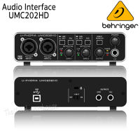 BEHRINGER UMC202HD ออดิโออินเตอร์เฟส ซาวด์การ์ด