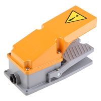 ❏ 380V 15A Heavy Duty Foot Switch SPDT NO NC Electric Pedal Momentary Foot Pedal Switch with Foot Guard Aluminum Case LT-4