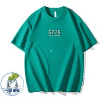 3 d ice silk cotton short sleeve T-shirt male popular logo 2023 summer new round collar men leisure half sleeve T-shirt --ntx230801⊕□▣