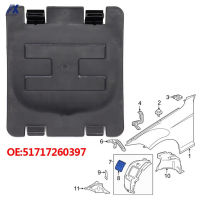 สำหรับ BMW 1 2 3 4 Series F30 F31 F810 F32ด้านหน้าซุ้มล้อพิทักษ์ Liner เข้าถึงแผงปกหลอดไฟเปลี่ยน51717260397