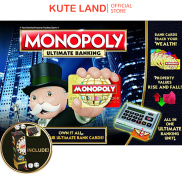 Bộ Cờ Tỷ Phú Monopoly Ultimate Banking 4.0 ATM có máy ngân hàng điện tử