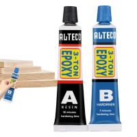 AB Glue Epoxy Epoxy Wood Filler Dry Slowly Withstands Temperatures -60C 100C Metal Bonding Adhesive Waterproof Oil Resistant For Radiator welcoming